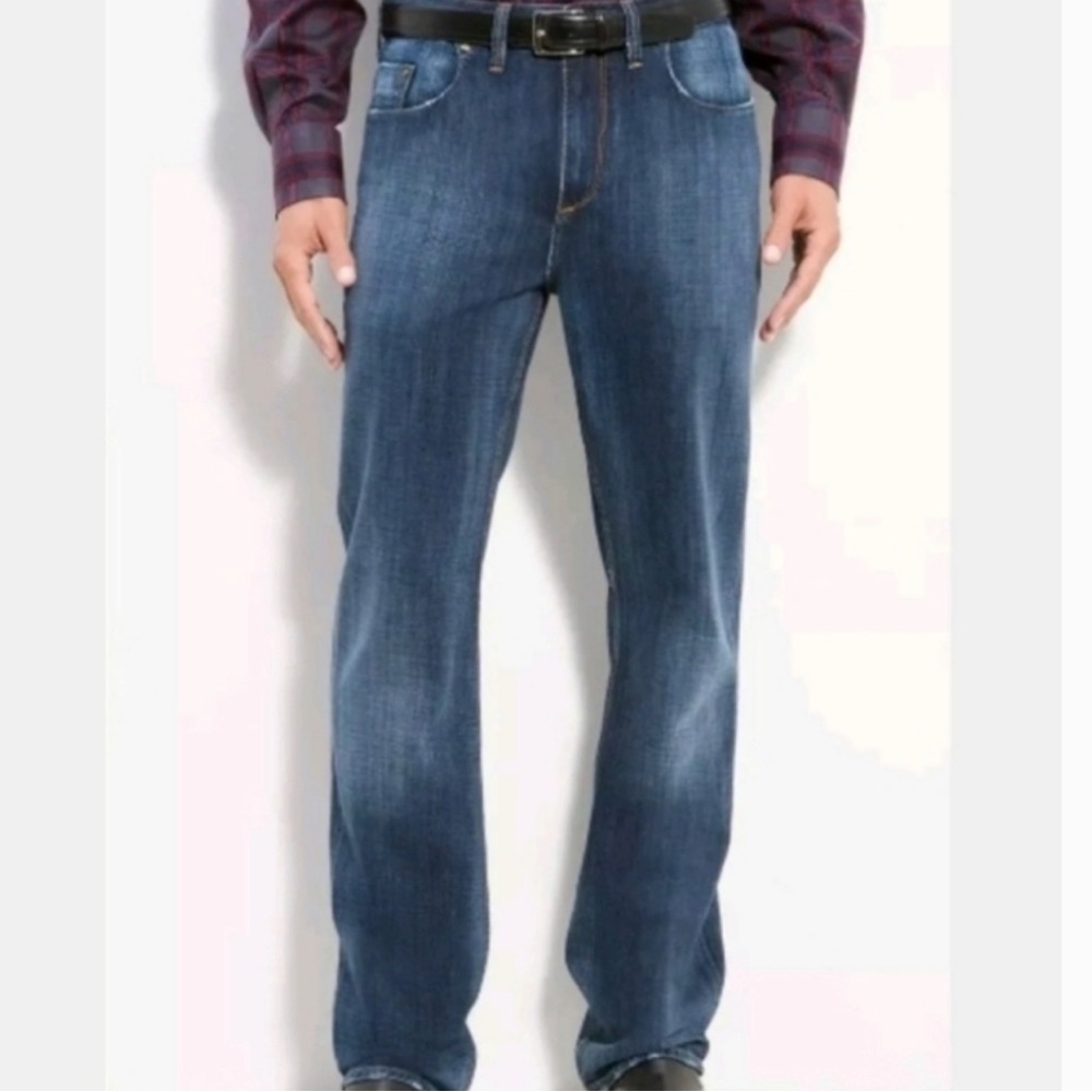 Robert Graham Yates Classic Straight Leg Jeans 36.